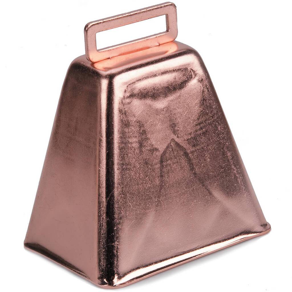 Metal Cowbell 3in Copper