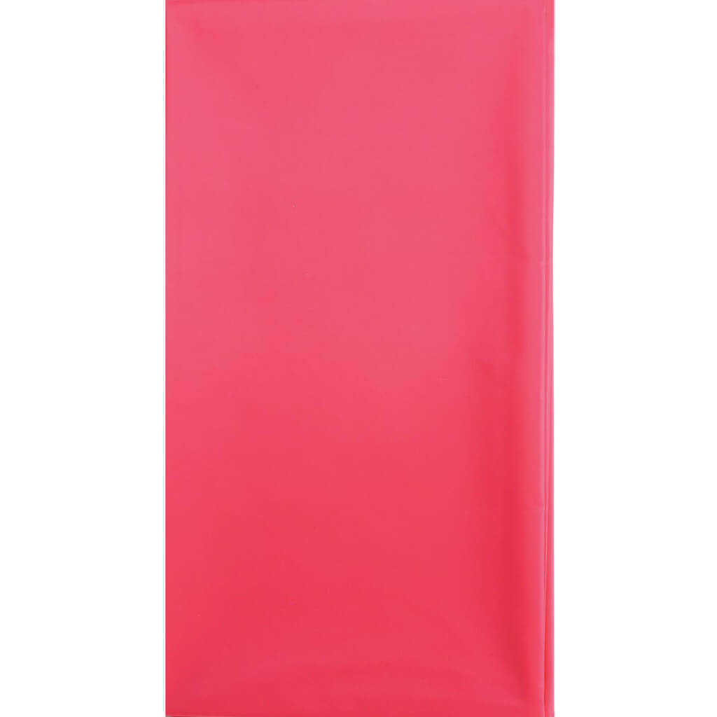 Rectangle Plastic Tablecover Magenta 54in X 108in