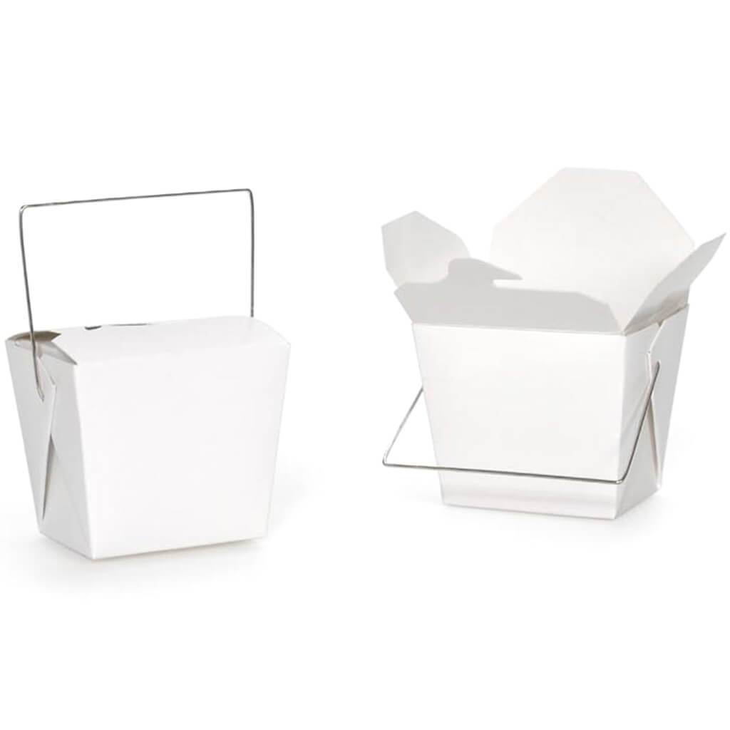 Take Out Containers White 8oz, 5ct