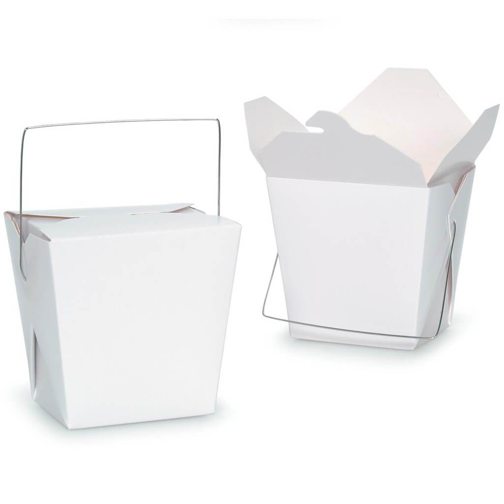 Take Out Containers White 26oz, 5ct