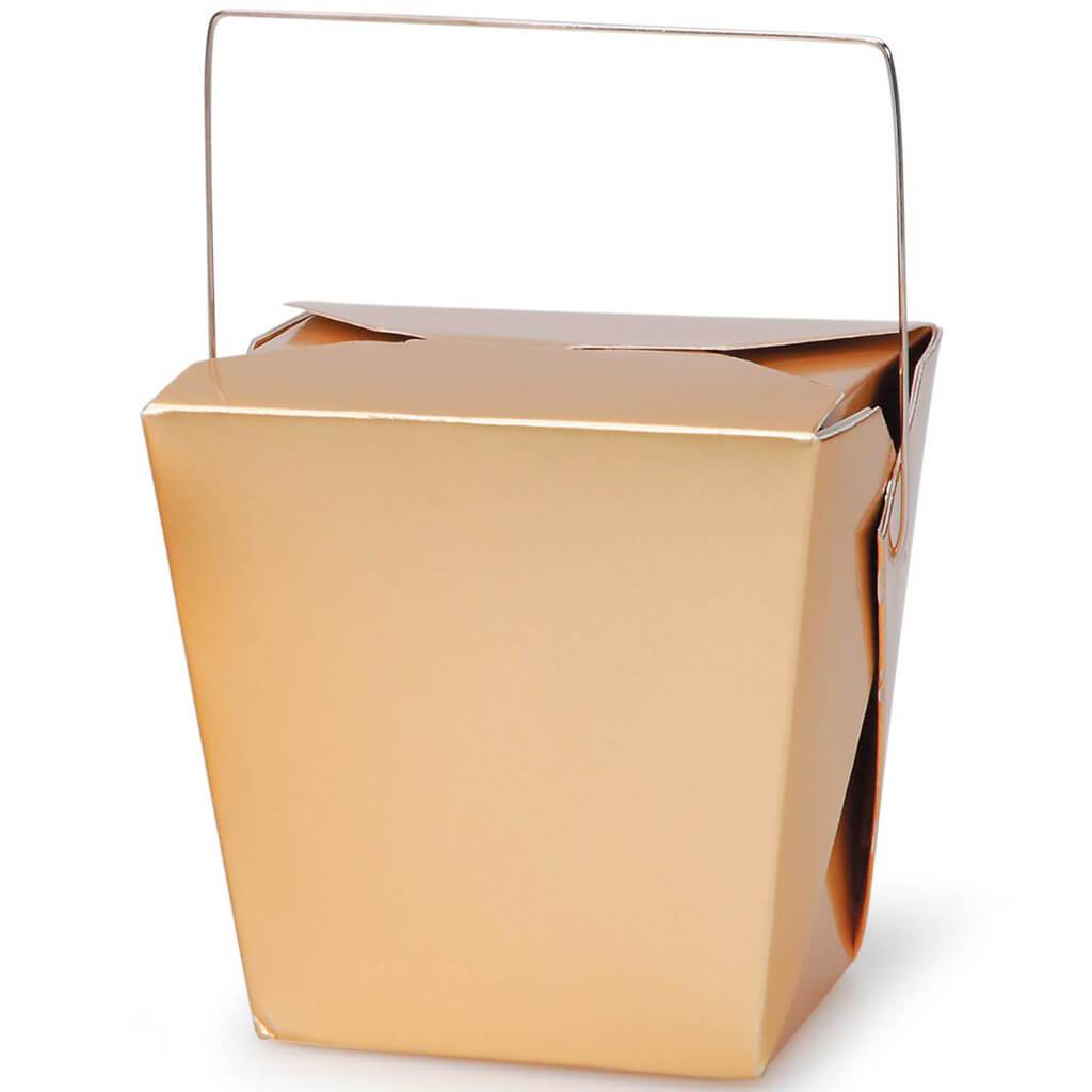 Take Out Containers  Gold 26oz, 5ct