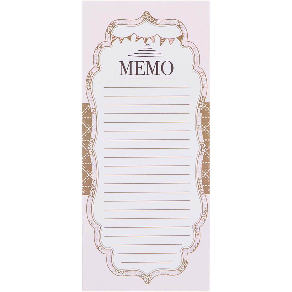 Memo Pad 80 Sheets