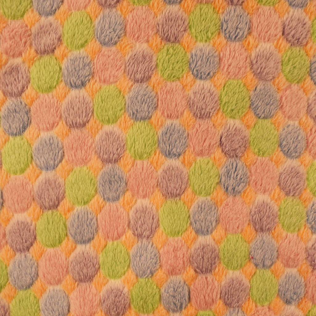 Poly Woven Dots Fleece