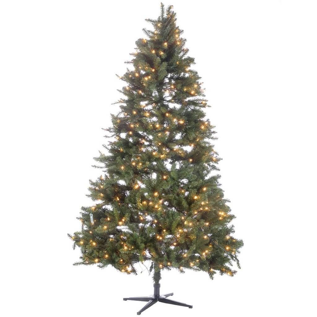 Artificial Christmas Tree with 500 Clear Lights 7.5ft