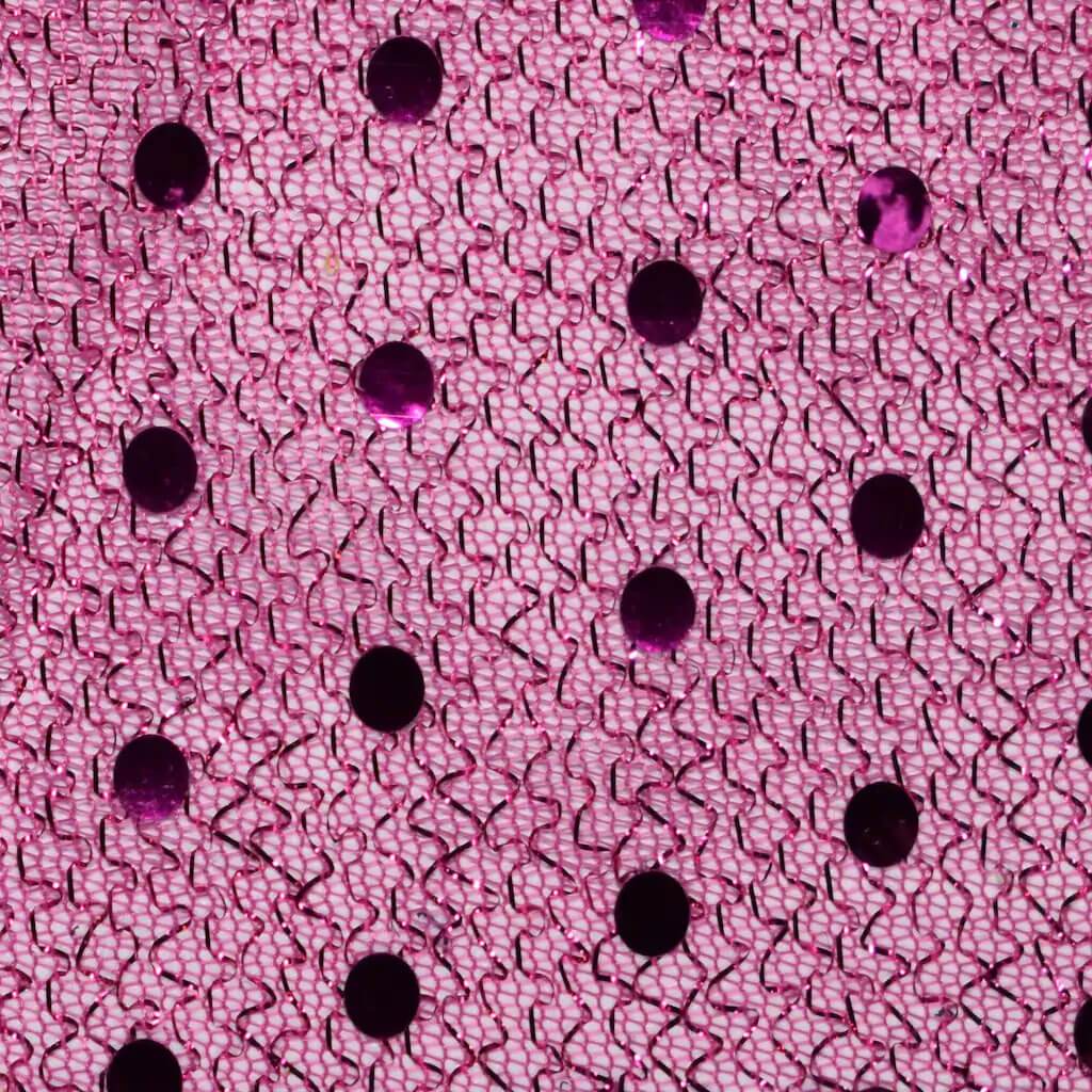 Sequin Metallic Knit Fabric Yellow