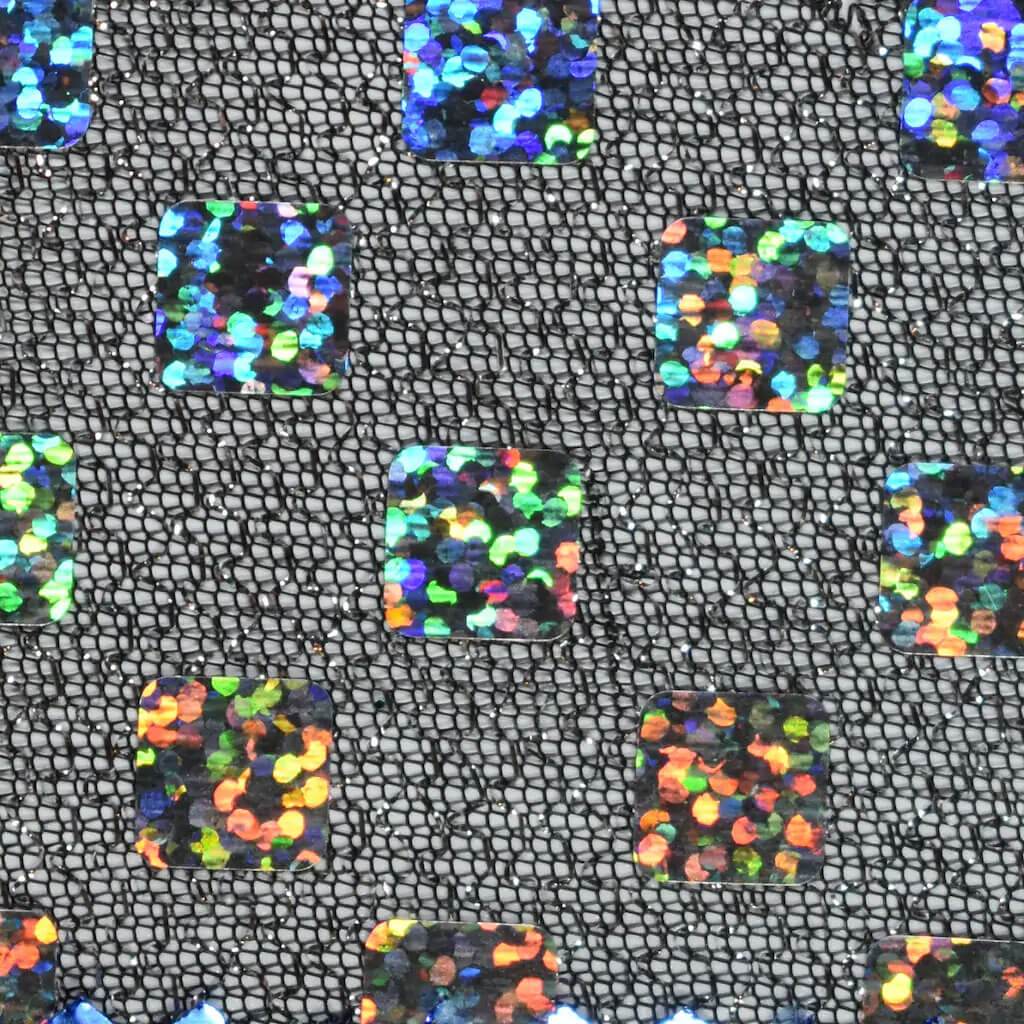 Sequin Metallic Knit Fabric Yellow