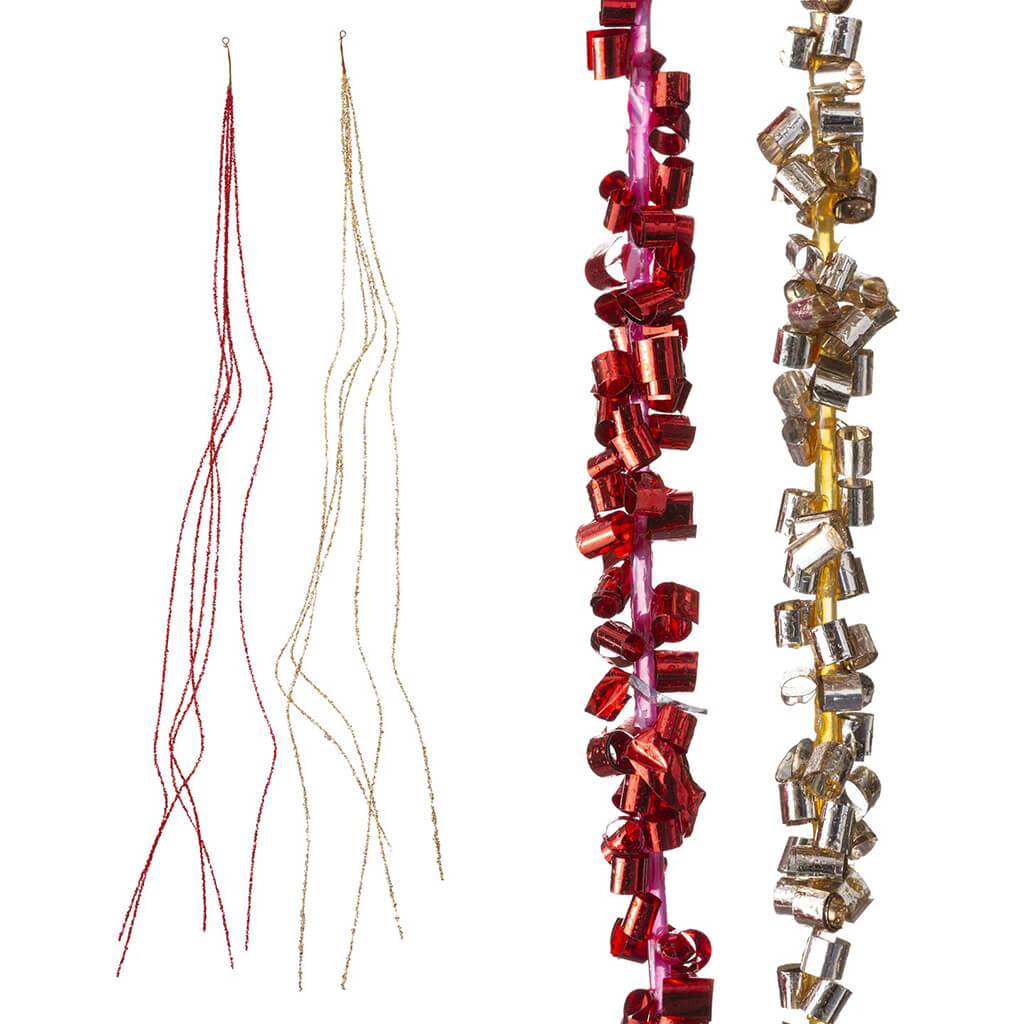 Garland Bugle Beads Assorted, 6ft