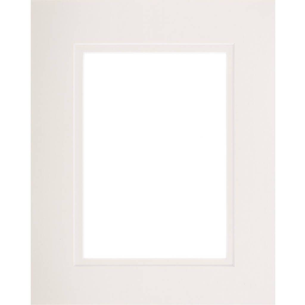 5 x 7 Double Frame Mat: Linen, 8 x 10 inches