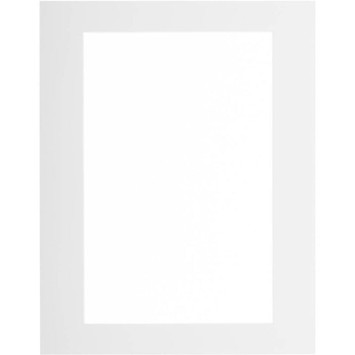 8 x 12 Frame Mat: White, 11 x 14 inches
