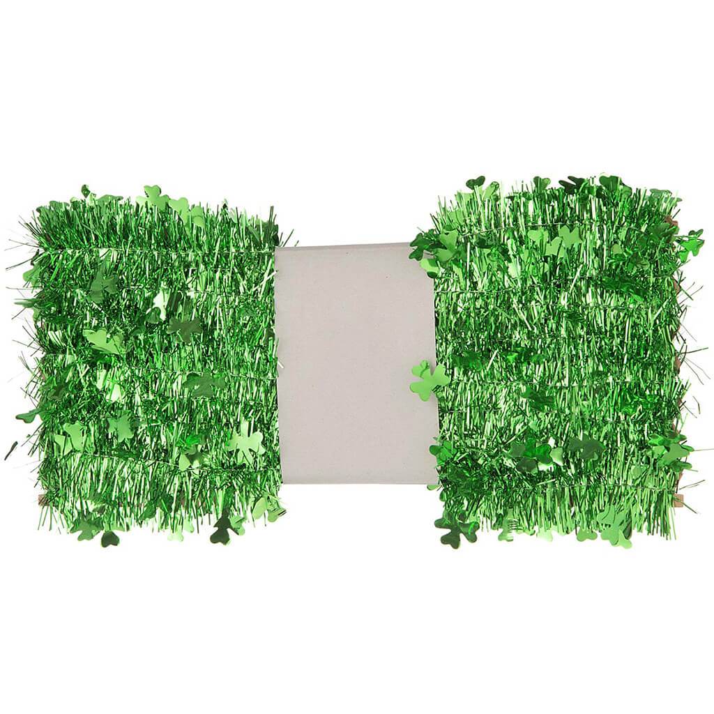 St. Patrick&#39;s Day Green Tinsel Garland