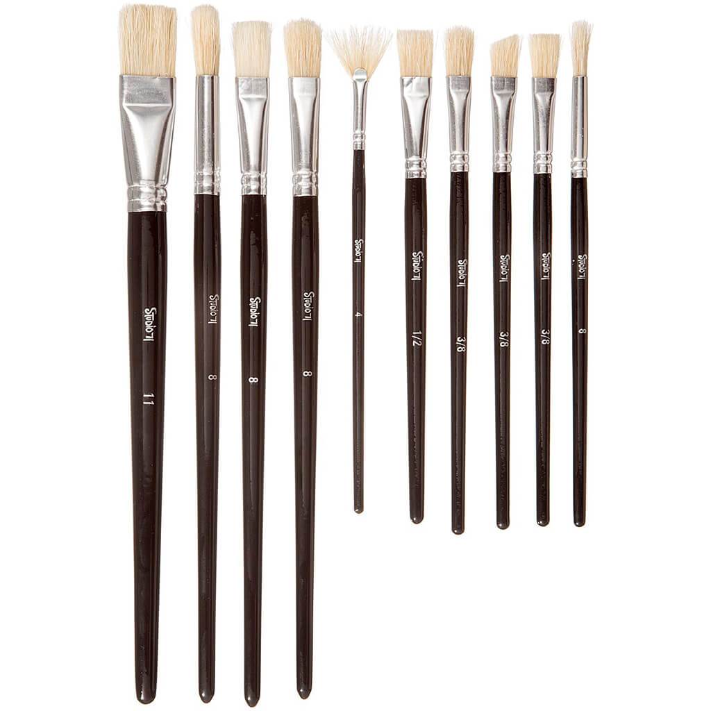 Studio 71 Bristle Brush Set 10pcs