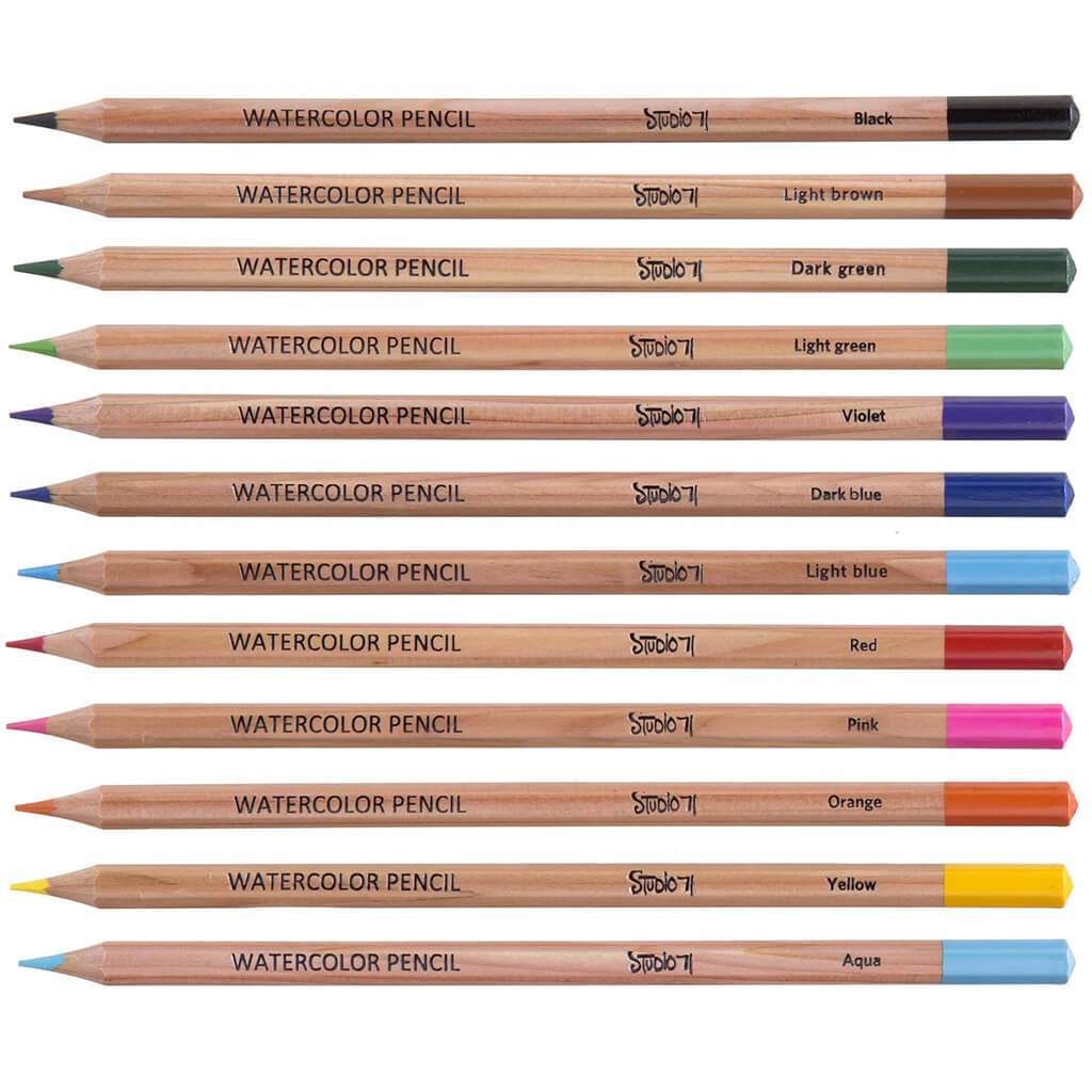 Studio 71 Watercolor Pencils 12pcs