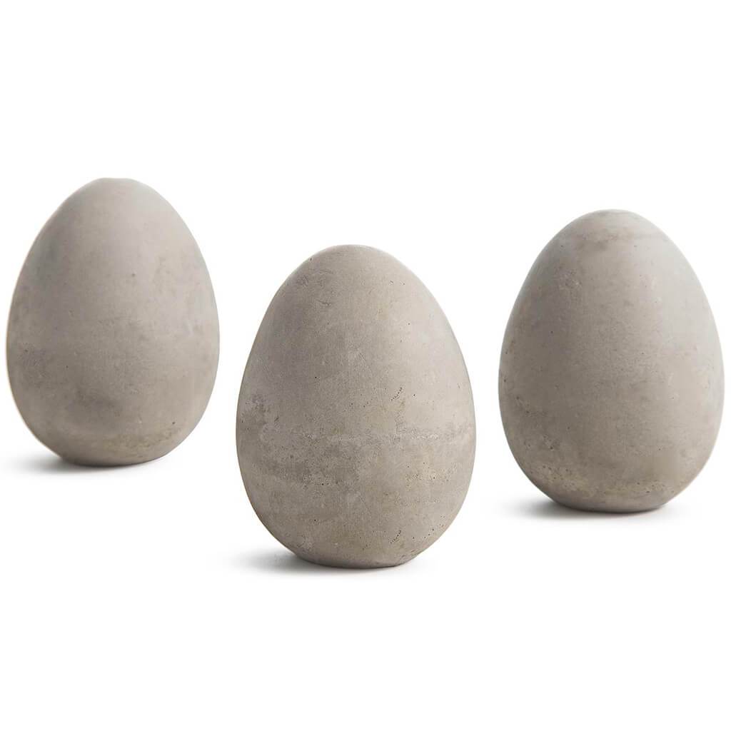 Cement Eggs, 3pc