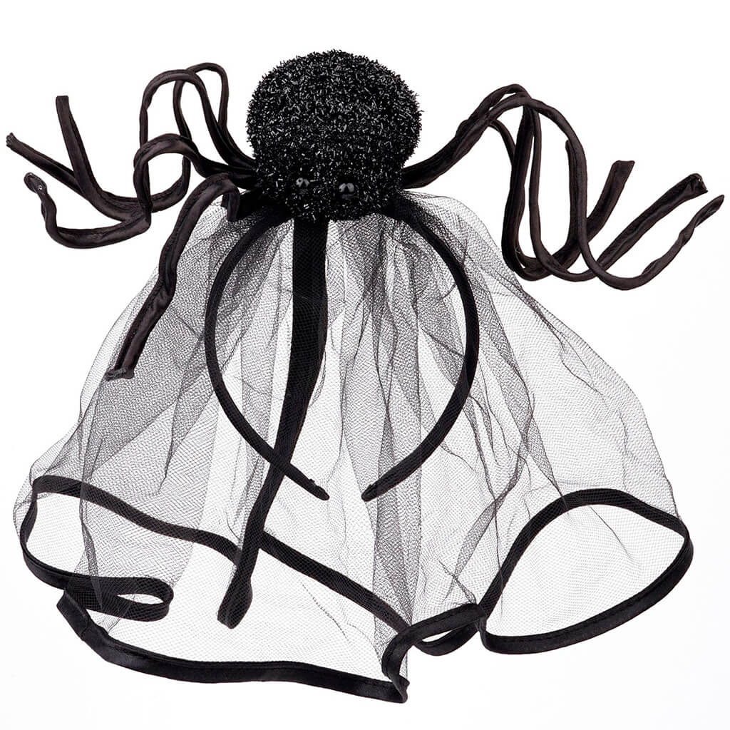 Spider Veil Headband