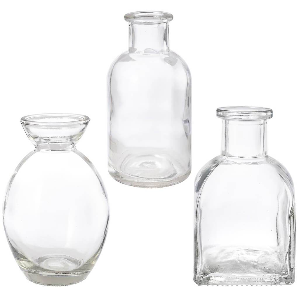 Mini Glass Vase 12pc