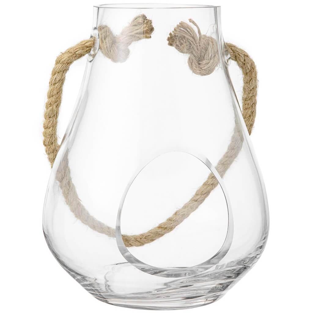 Terrarium Clear Glass with Rope