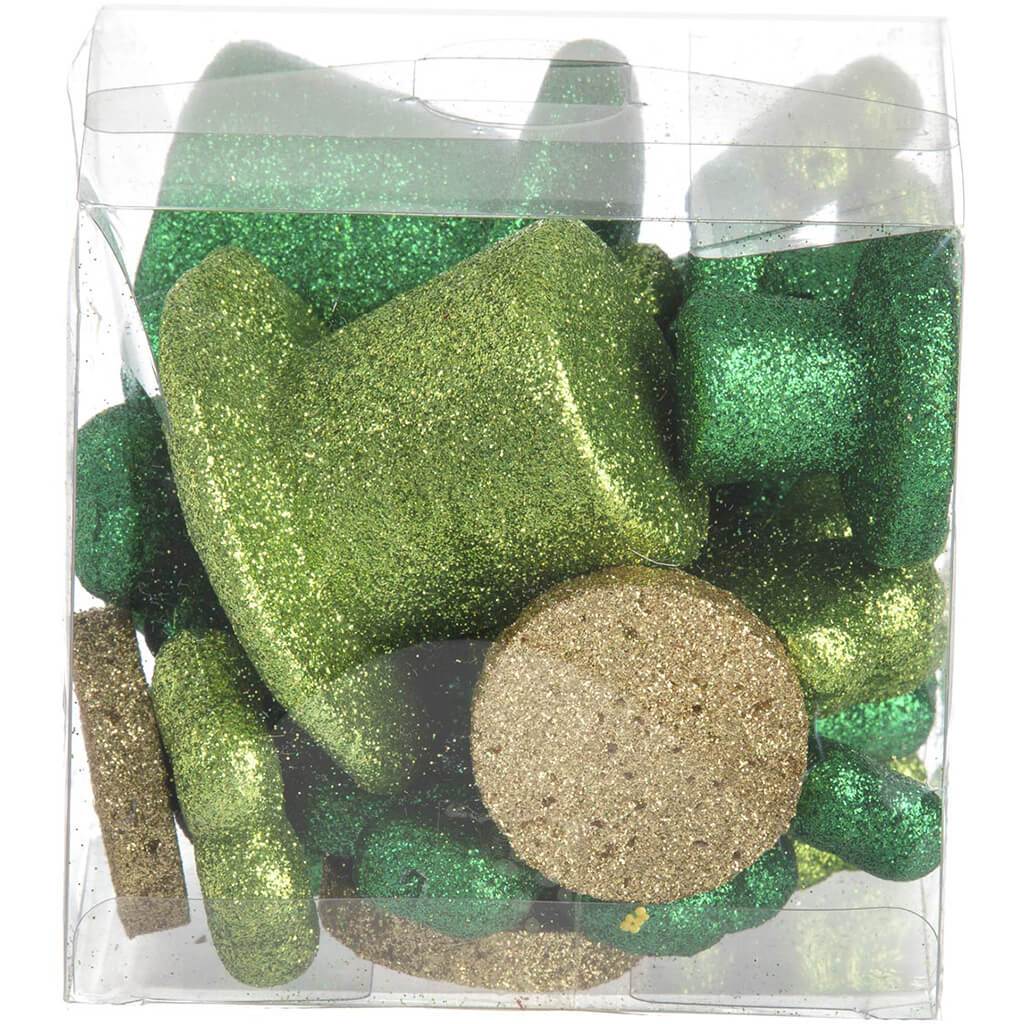 St. Patrick&#39;s Day Glitter Icons 22pc