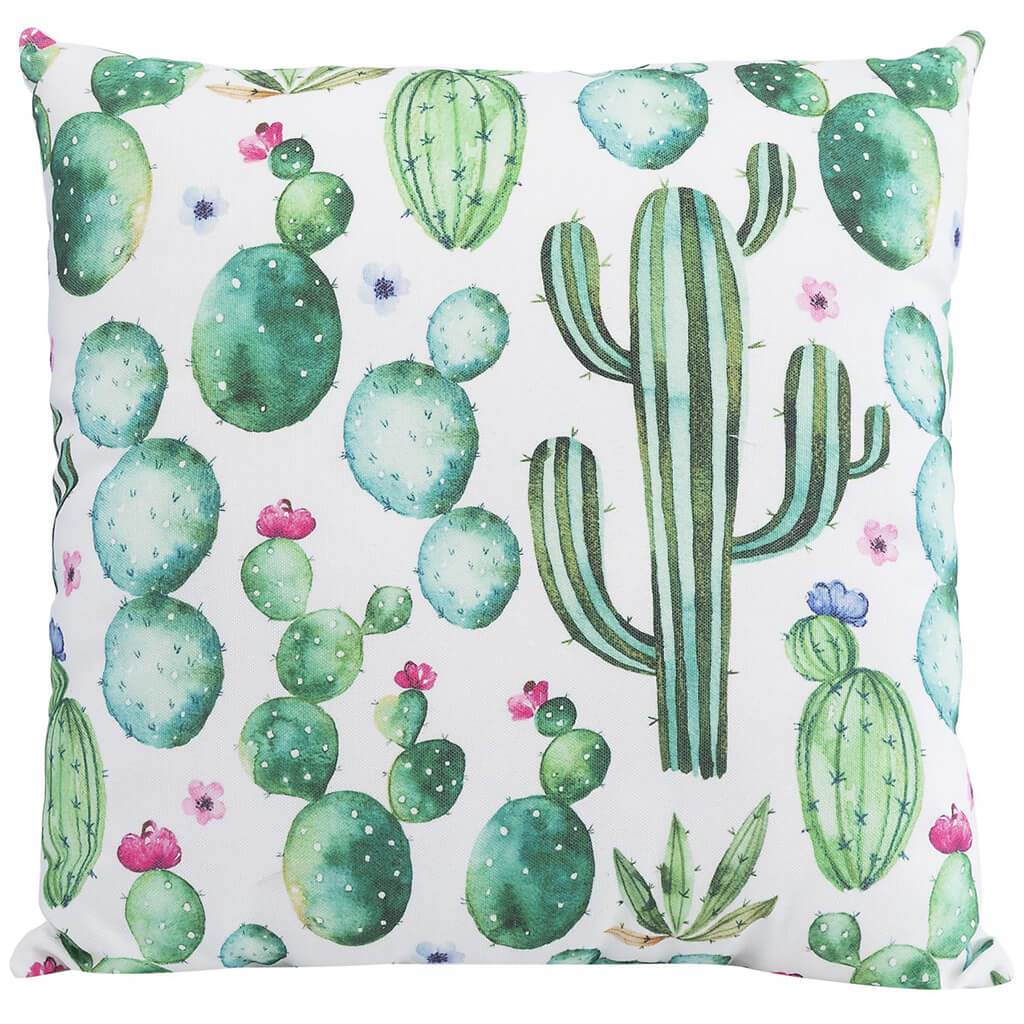 Pillow In Out Cactus, 18in