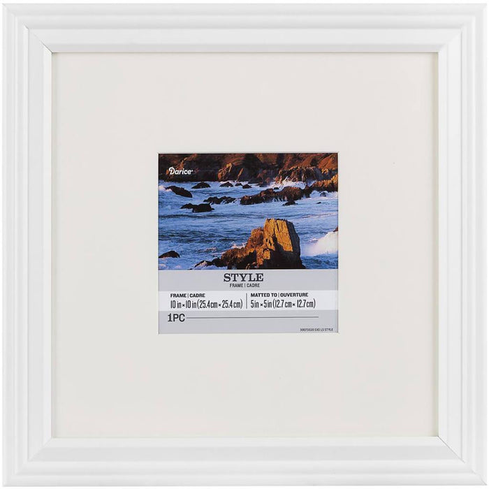 10 x 10 Picture Frame: White, 12.01 x 12 inches