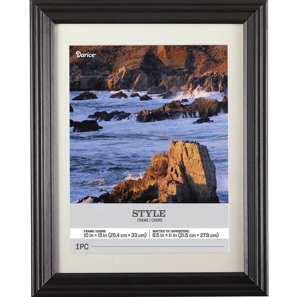 8.5 x 11 Picture Frame: Black, 12.01 x 15 inches