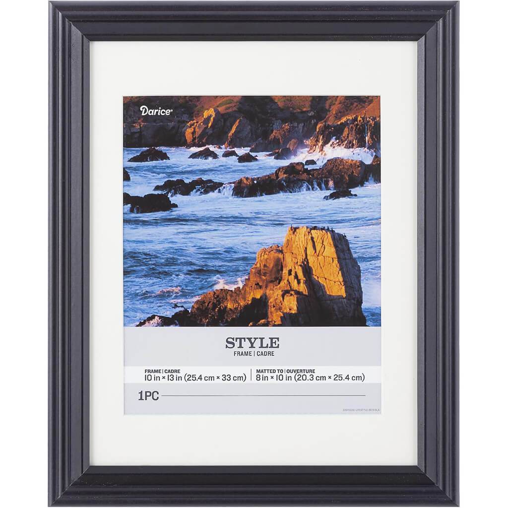 10 x 13 Picture Frame: Black, 12.01 x 15 inches