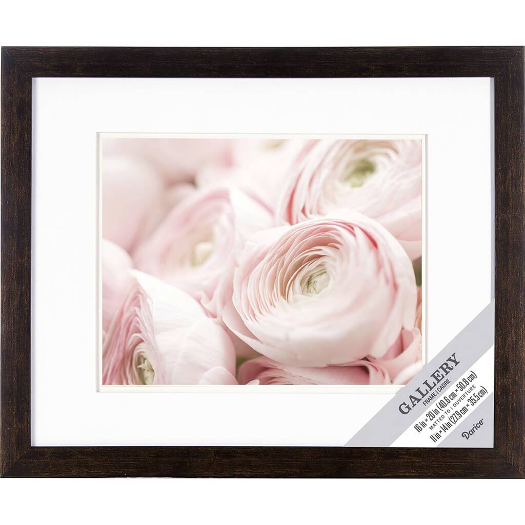 16 x 20 Gallery Picture Frame: Bronze, 18 x 22 inches