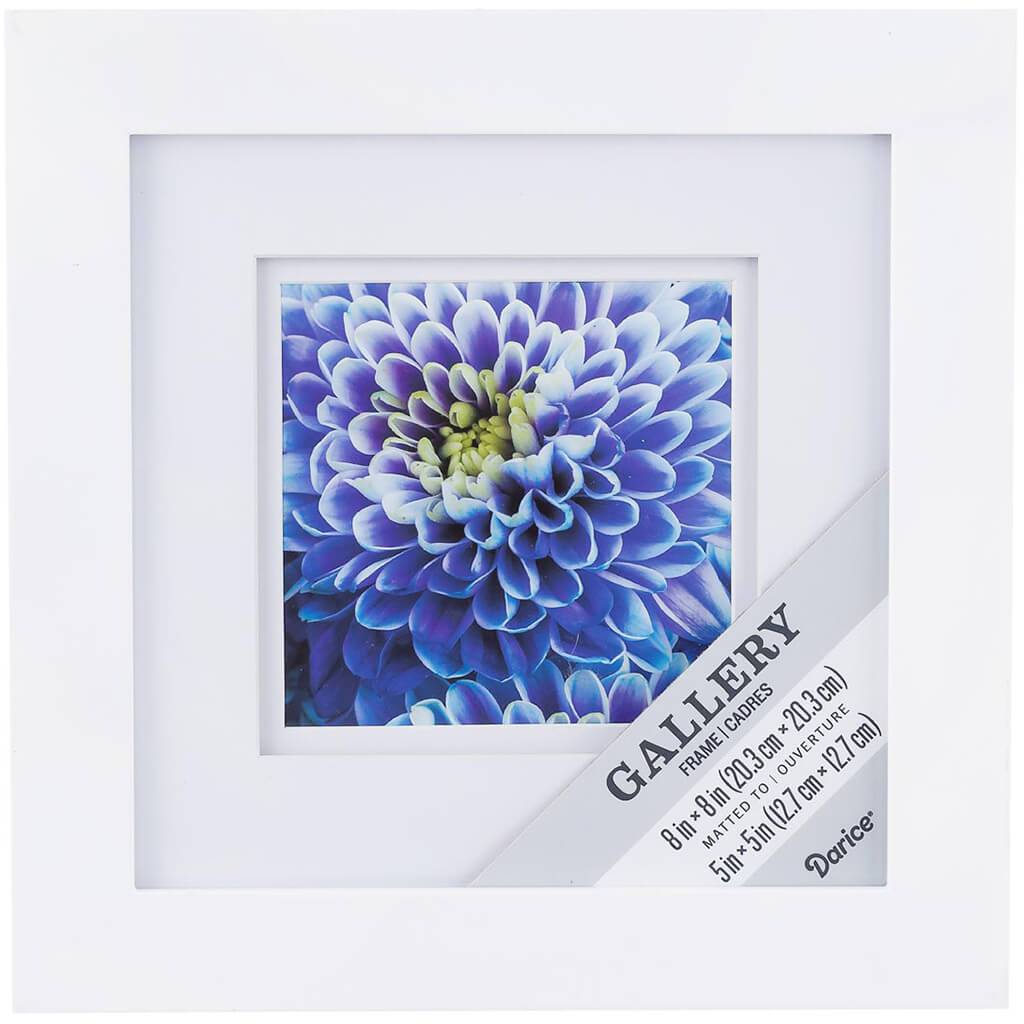 8 x 8 White Picture Frame: 10 x 10 inches