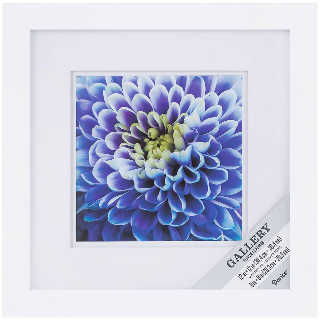 12 x 12 White Picture Frame: 14.02 x 14.02 inches