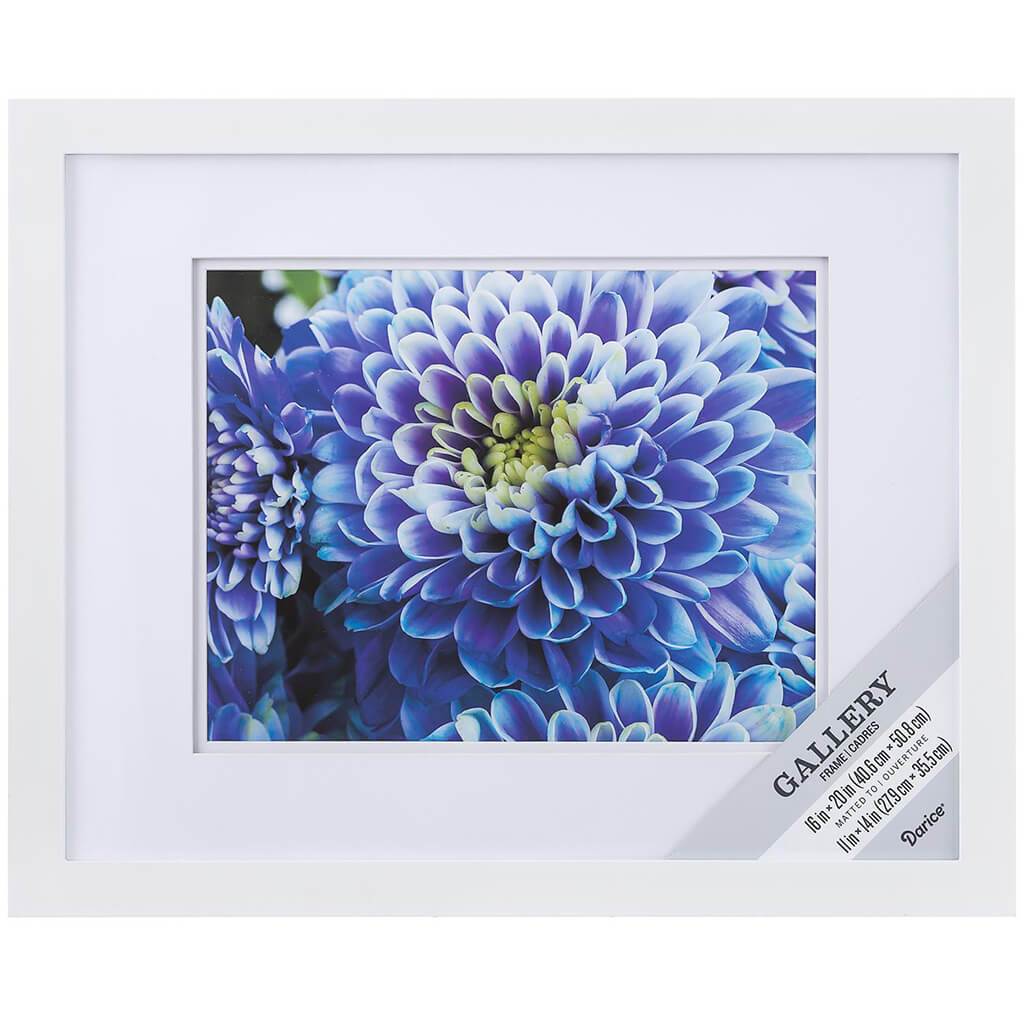 16 x 20 White Picture Frame: 17.99 x 22.05 inches