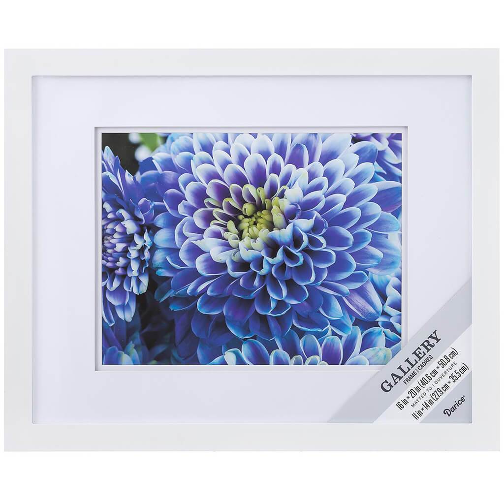 16 x 20 White Picture Frame: 17.99 x 22.05 inches