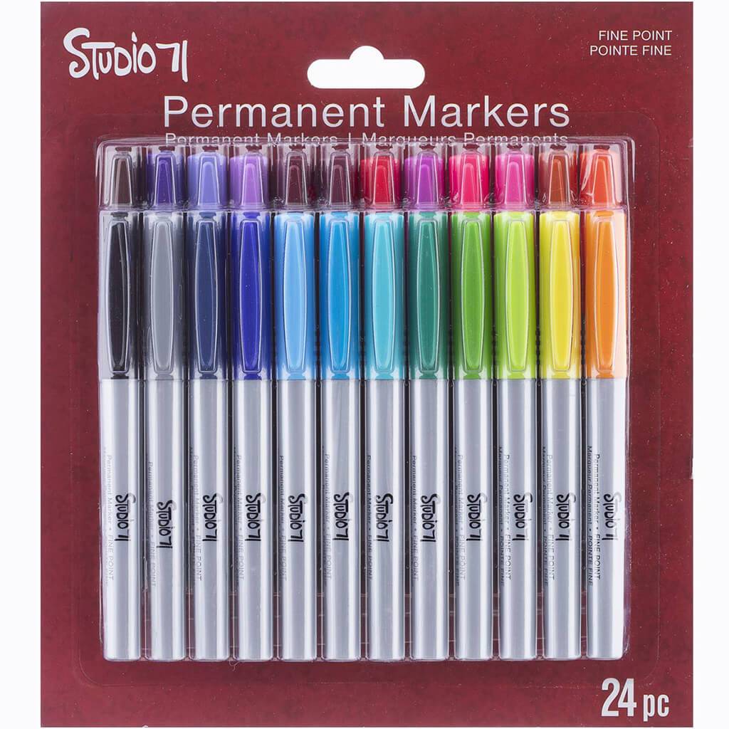 Studio 71 Permanent Markers 24pcs