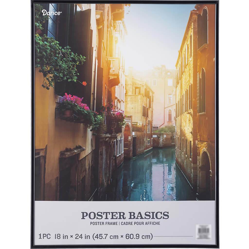 18 x 24 Poster Frame: Black, 18.1 x 24.1 inches