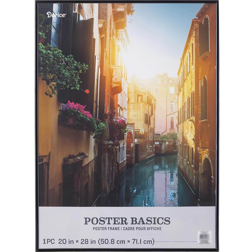 20 x 28 Poster Frame: Black, 20.18 x 28.1 inches