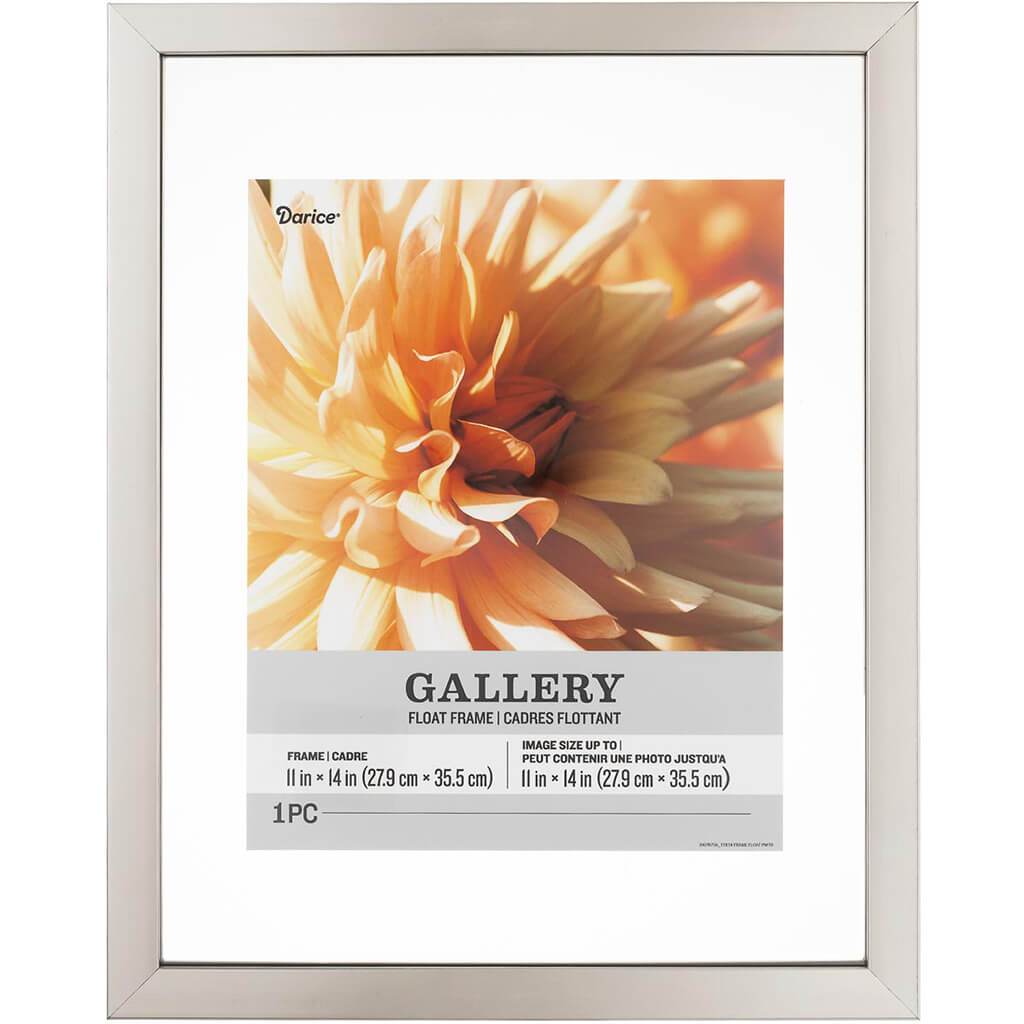 11 x 14 Picture Frame: Pewter, 12.2 x 15.5 inches