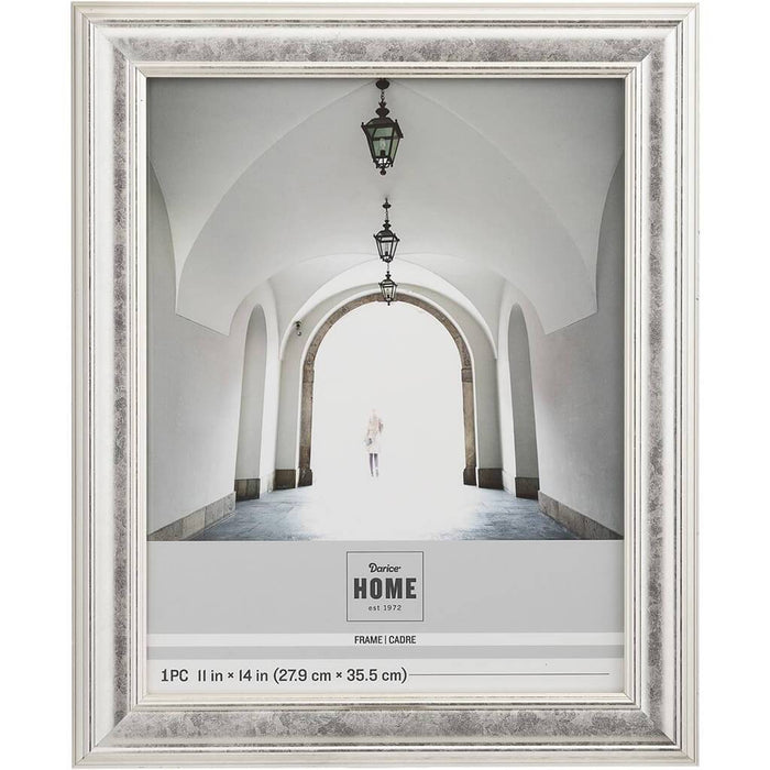 11 x 14 Picture Frame: Vintage Silver, 14.06 x 17.05 inches
