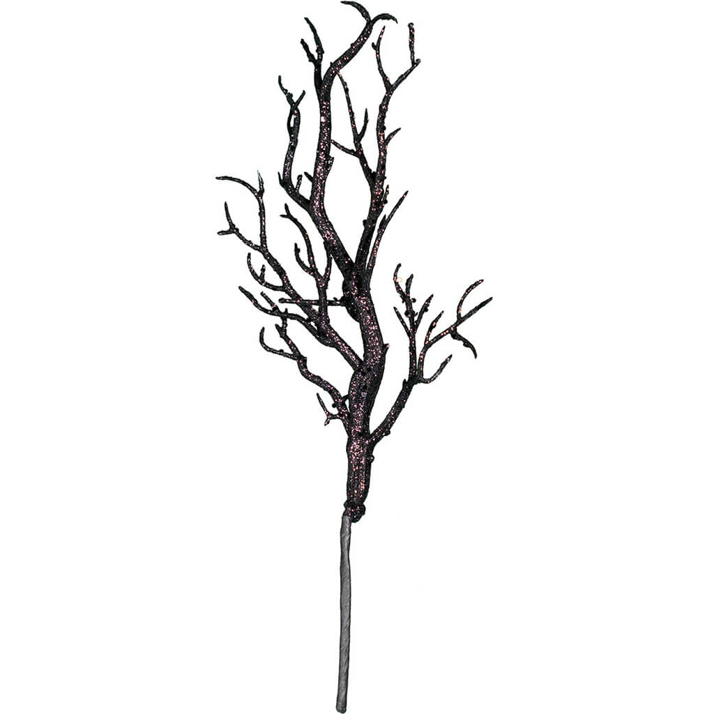 Twig Pick Black Orange