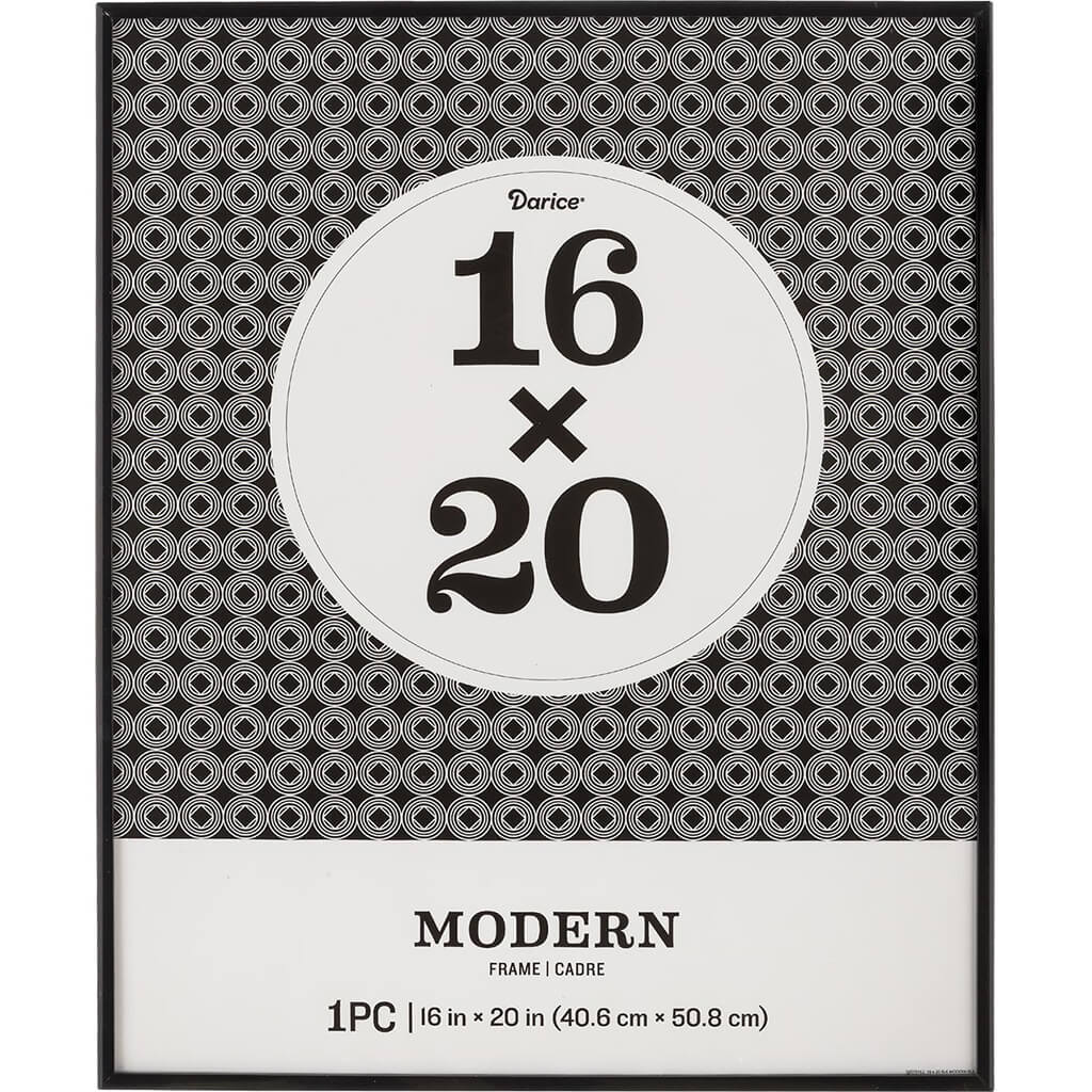 Frame: Black, 16 x 20 inches