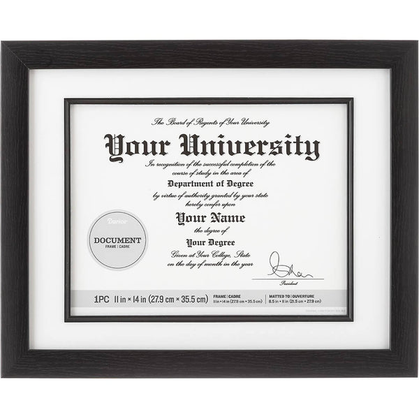 Document Frame: Black, 12.7 x 15.7 inches - Creative Minds