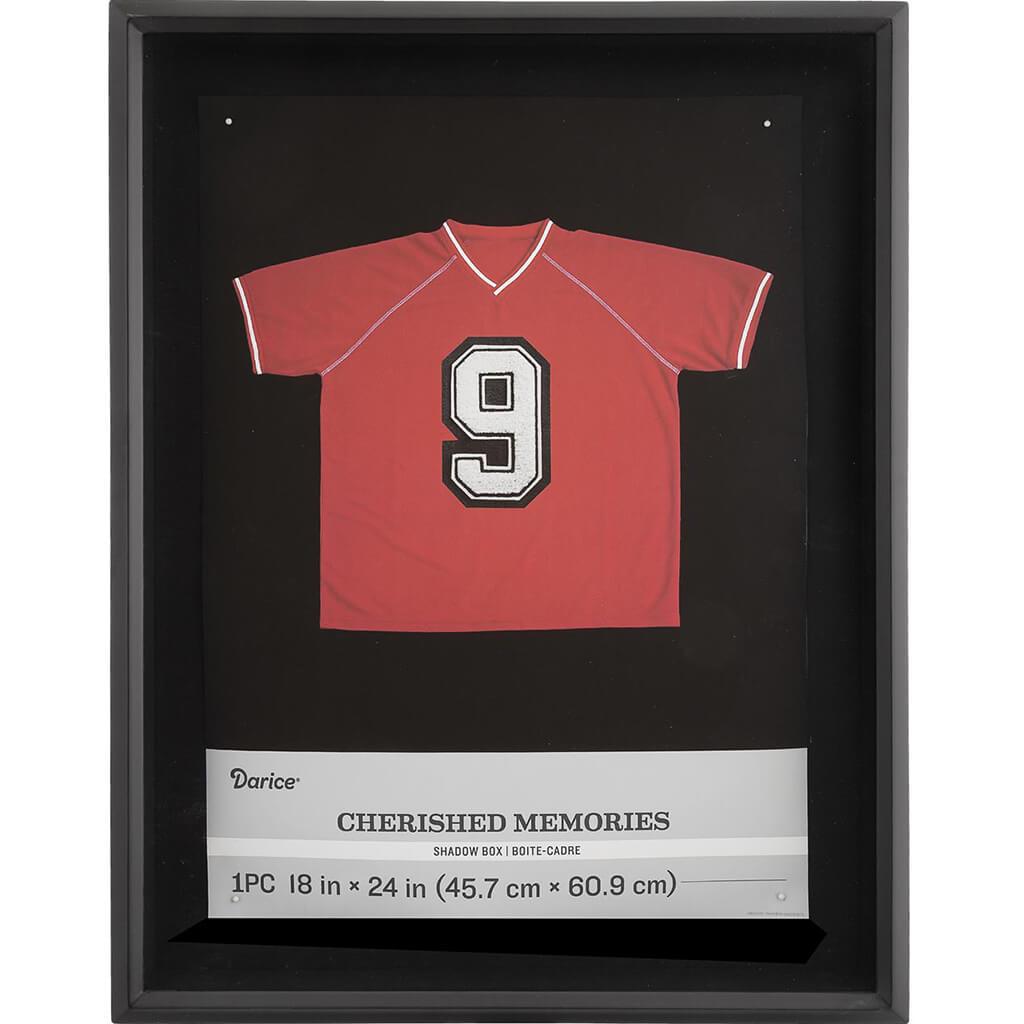 18 x 24 Shadowbox Frame: Black, 18.9 x 25 inches