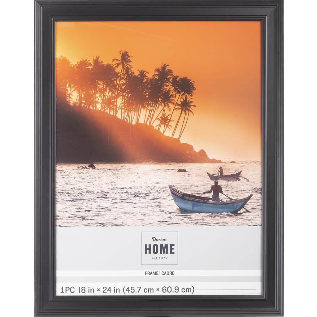 18 x 24 Picture Frame: Brown/Black, 23 x 29 inches