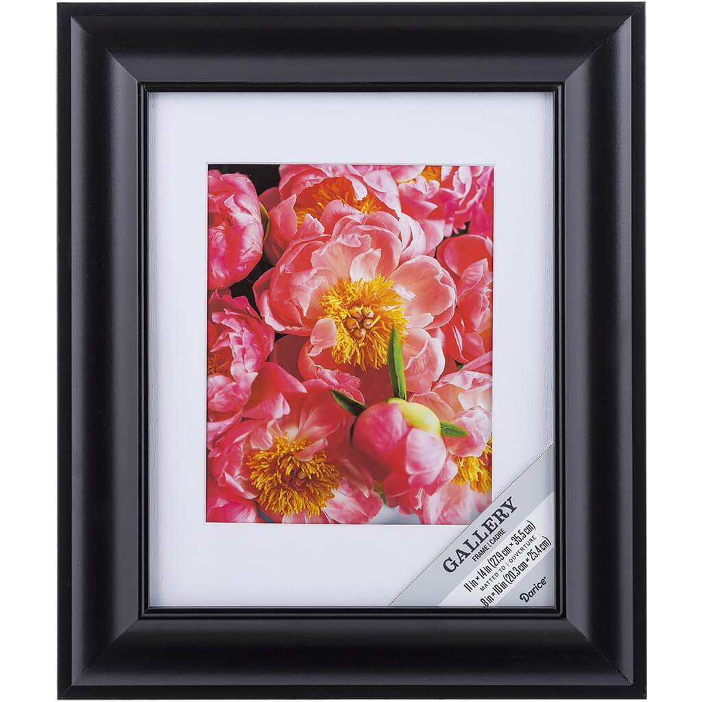 11 x 14 Black Picture Frame: 15.35 x 18.35 inches