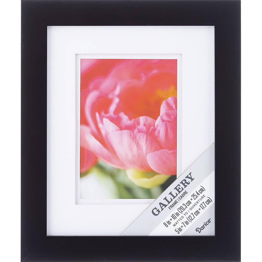 8 x 10 Black Picture Frame: 10 x 12.01 inches