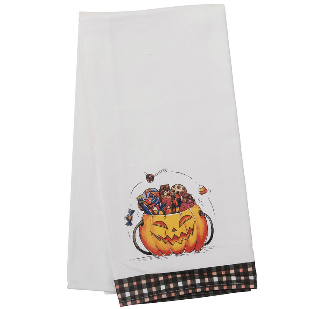 Halloween Candy Tea Towel 19.7 x 27.5in