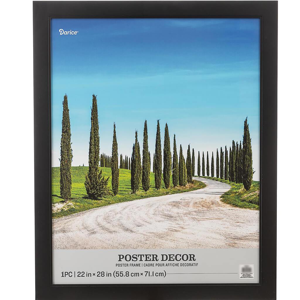 22 x 28 Poster Frame: Black, 25.25 x 31.25 inches