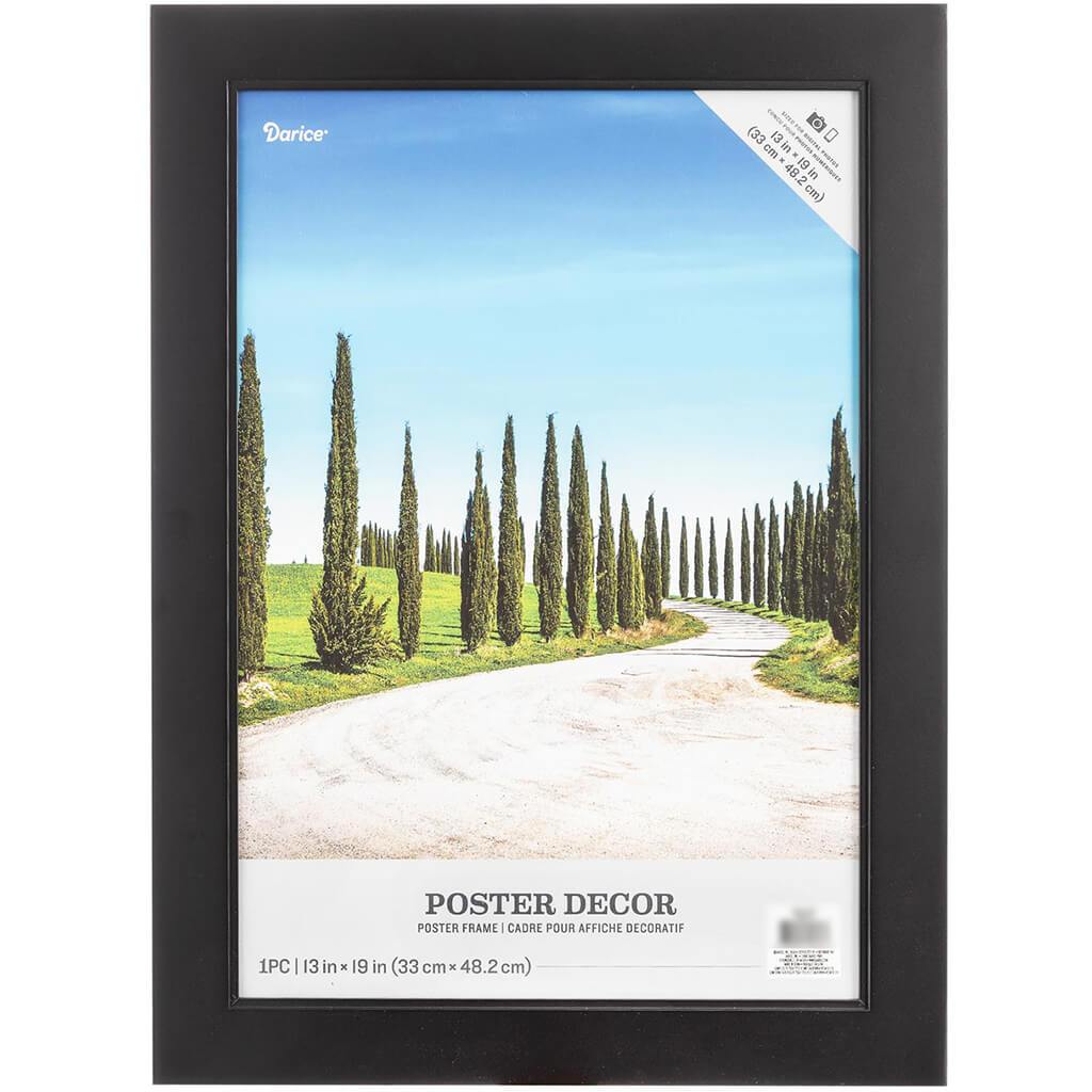 13 x 19 Poster Frame: Black, 16.25 x 22.25 inches