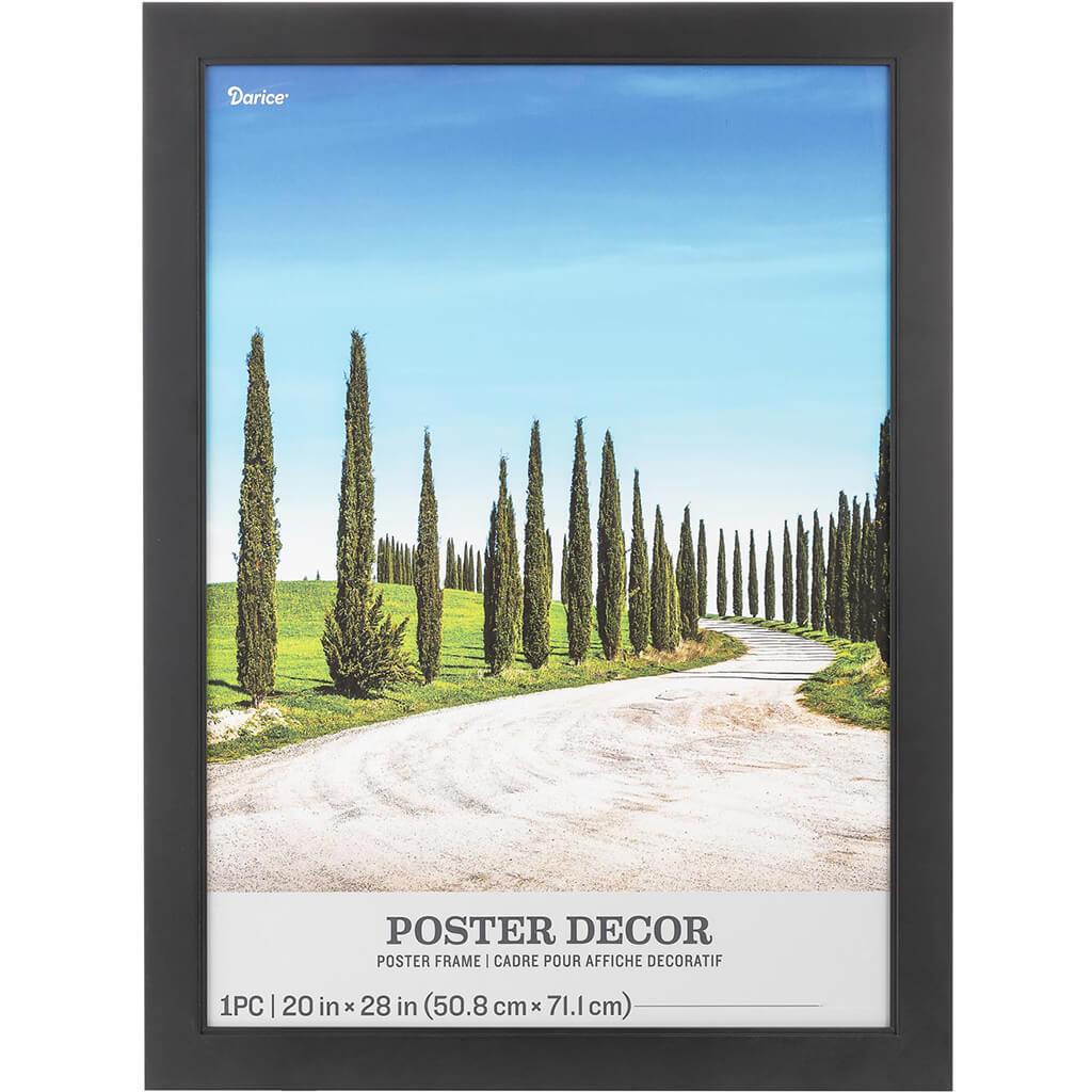 20 x 28 Poster Frame: Black, 23.25 x 31.25 inches