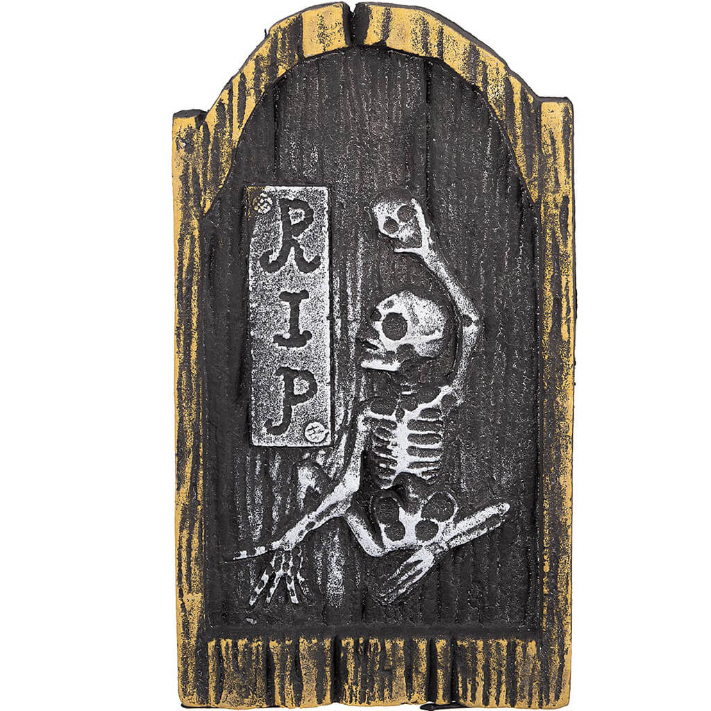 Skeleton Tombstone 9 x 15.75in