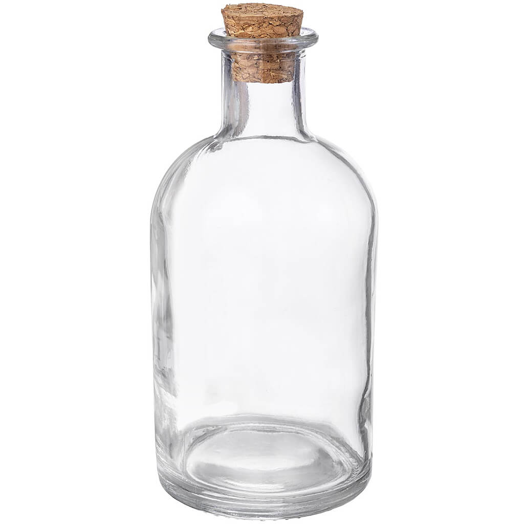 Mini Cork Milk Bottle, 5.9oz