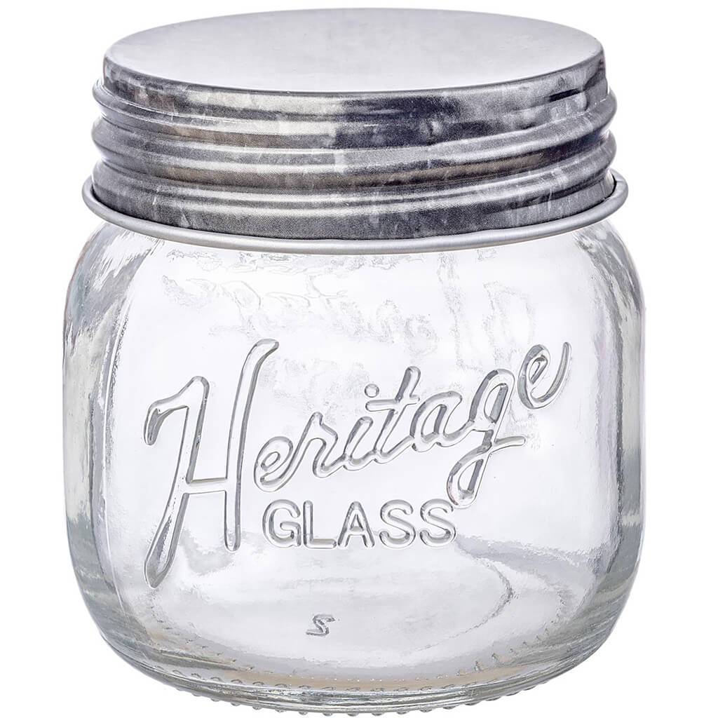 Small Heritage Mason Jar, 9oz