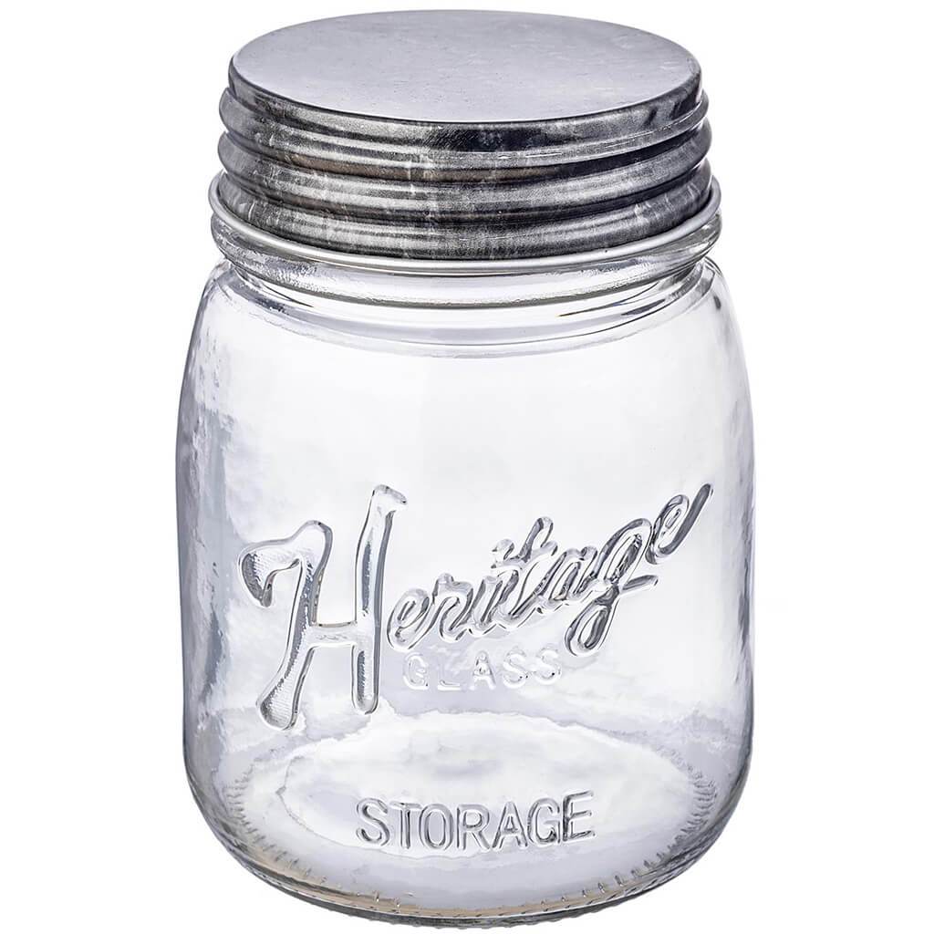 Large Heritage Mason Jar, 15oz